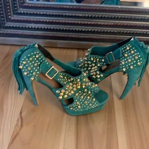 Jeffery Campbell studded heels